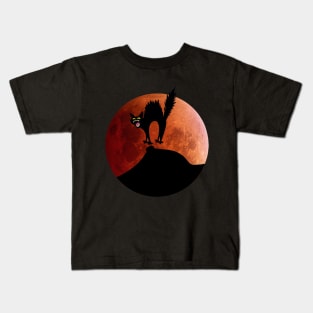 cats moon patrol Kids T-Shirt